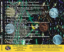 West Coast Mardi Gras Party back printing